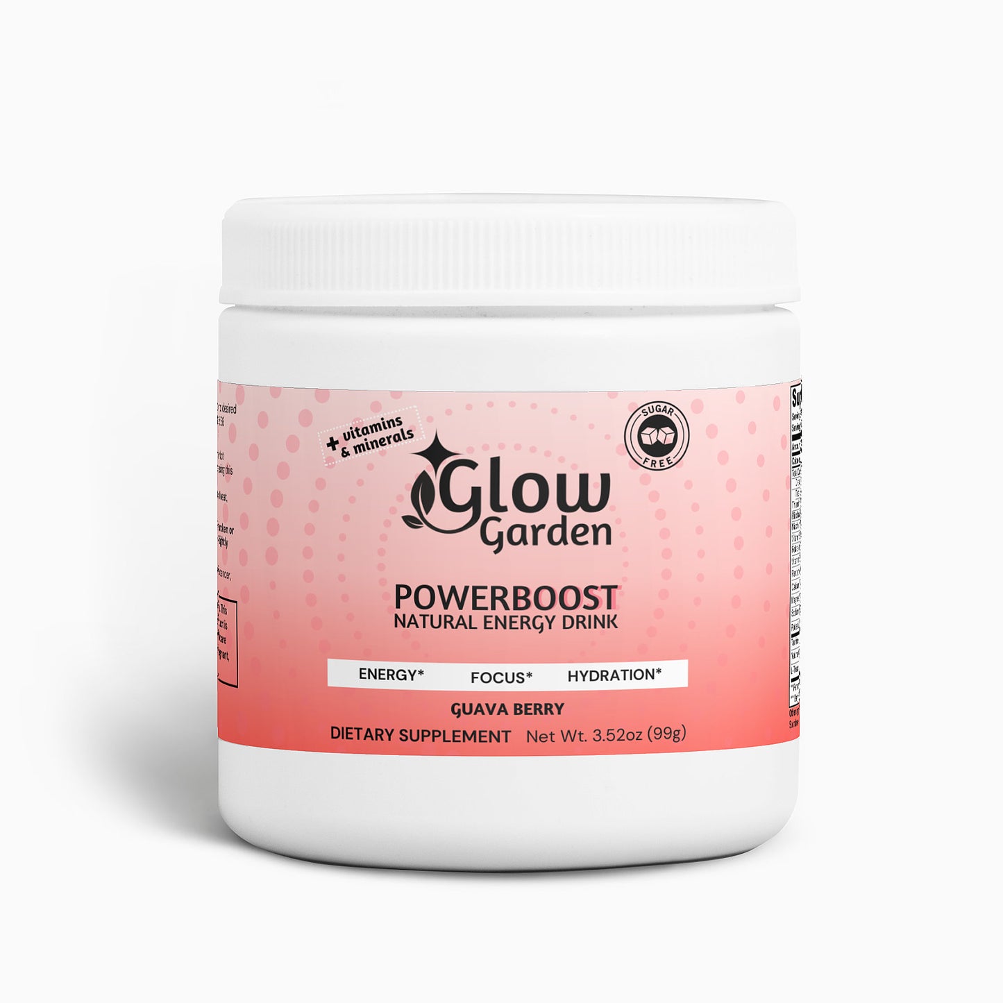 POWERBOOST Natural Energy Drink (Guava Berry)