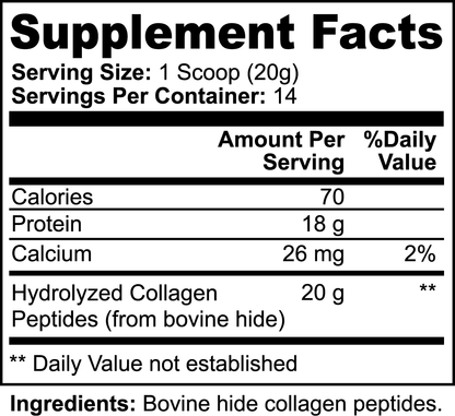 Collagen Peptides (Unflavoured)